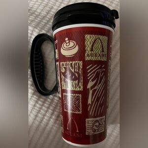 Disney Aulani Red and Black Travel Mug